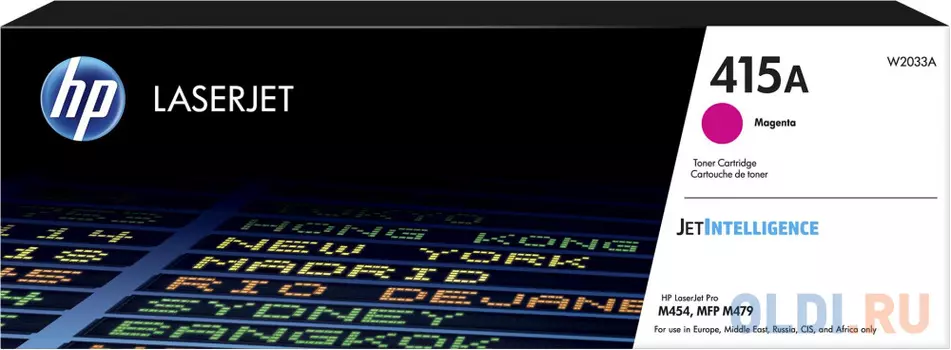 Тонер-картридж HP W2033A 2100стр Пурпурный