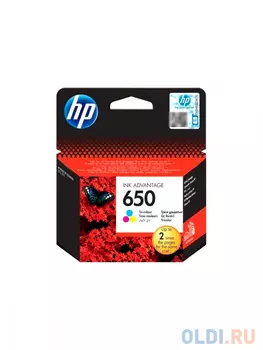 Картридж/ HP 650 Tri-colour Ink Cartridge