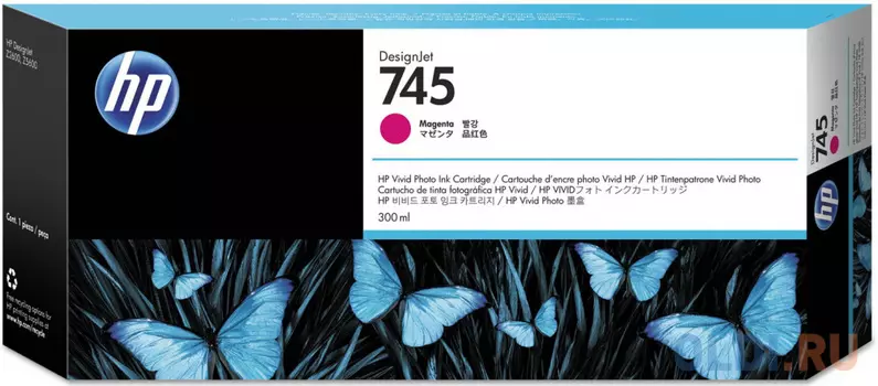 Картридж HP 745 F9K01A для HP DesignJet пурпурный