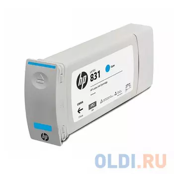 Картридж HP 831C для HP Latex 310/330/360 голубой 775мл CZ695A