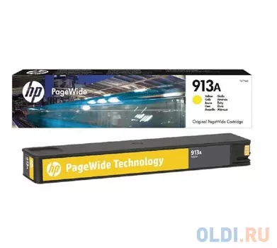 Картридж HP 913A (F6T79AE) 3000стр Желтый