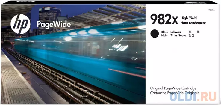 Картридж HP 982X (T0B30A) 16000стр Черный