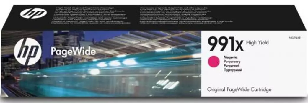 Картридж HP 991X (M0J94AE) пурпурный (magenta) 16000 стр для HP PageWide Pro 750/772/777