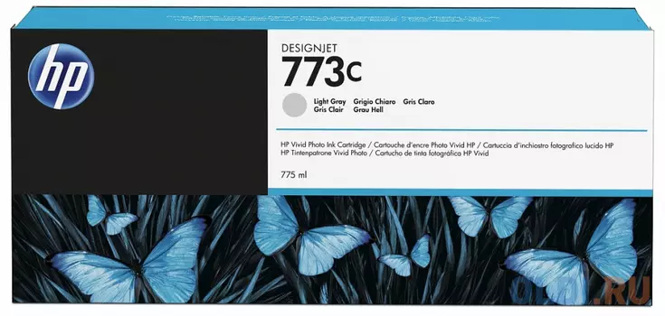 Картридж HP C1Q44A для DesignJet Z6600/Z6800 светло-серый 775мл