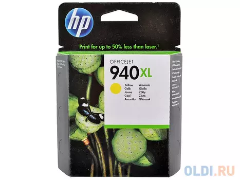 Картридж HP C4909AE C4909AE для HP OfficeJet Pro 8000 OfficeJet Pro 8500 1400стр Желтый