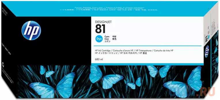 Картридж HP C4931A №81 1000стр Голубой