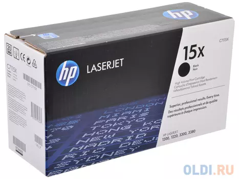 Картридж HP C7115X C7115X C7115X C7115X C7115X C7115X 3500стр Черный