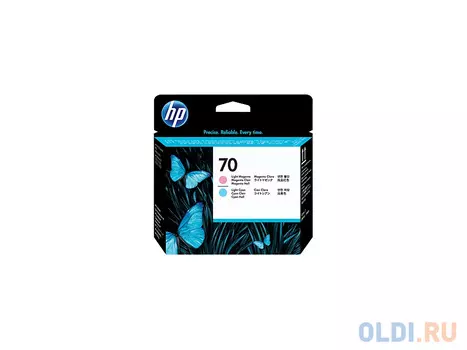 Картридж HP C9405A №70 для DesignJet Z2100/Z3100 PS Pro B9100 светло-голубой/светло-пурпурный