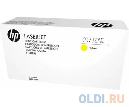 Картридж HP C9732AC 12000стр Желтый