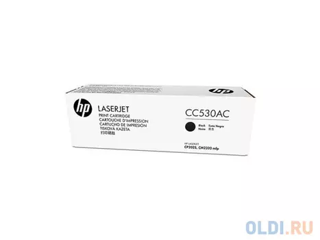 Картридж HP CC530AC 3500стр Черный