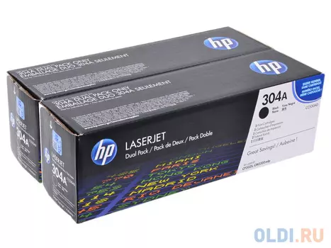 Картридж HP CC530AD 3500стр Черный