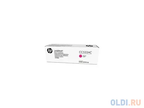 Картридж HP CC533AC 3500стр Пурпурный