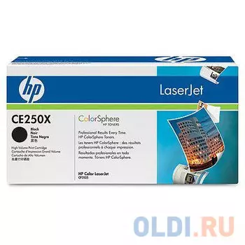 Картридж HP CE250X CE250X CE250X CE250X 10500стр Черный
