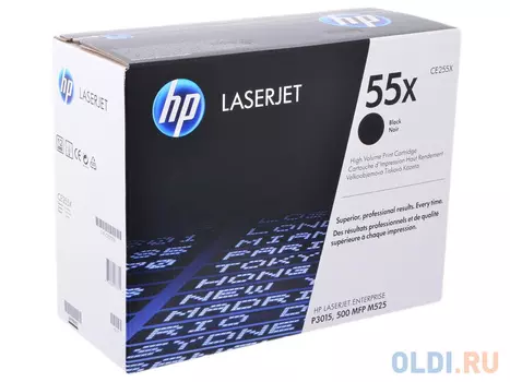 Картридж HP CE255X CE255X CE255X CE255X CE255X 12500стр Черный