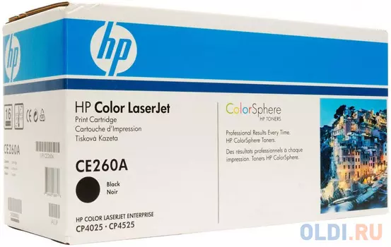 Картридж HP CE260A CE260A CE260A 8500стр Черный