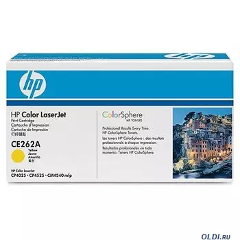 Картридж HP CE262A CE262A CE262A CE262A 11000стр Желтый