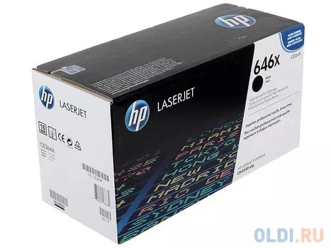 Тонер HP CE264X 17000стр Черный