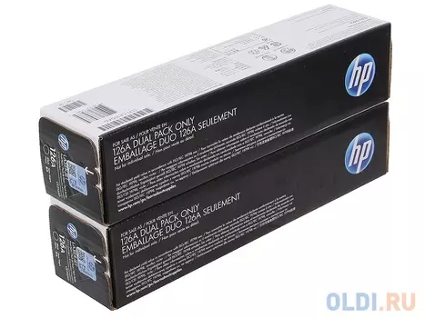 Картридж HP CE310AD №126A для LJ Pro CP1025 CP1025nw M175 черный двойная упаковка