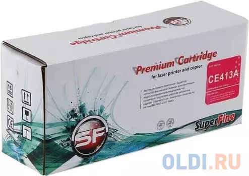 Картридж HP CE413A CLJ Pro 300/400 2.6K magenta SuperFine