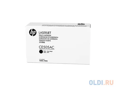 Картридж HP CE505AC 2300стр Черный