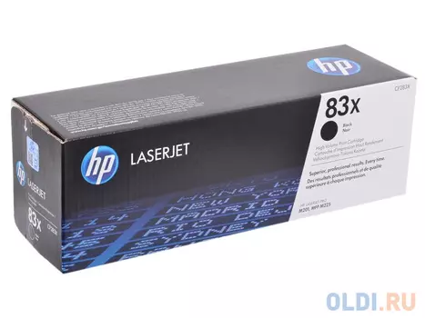 Картридж HP CF283X CF283X CF283X CF283X 2200стр Черный