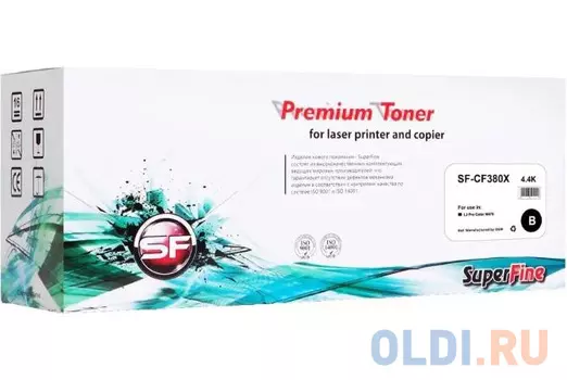 Картридж HP CF380X LJ Pro Color M476 4.4K Black SuperFine