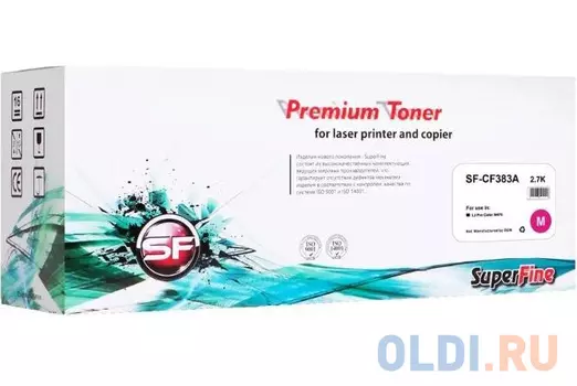 Картридж HP CF383A LJ Pro Color M476 2.7K Magenta SuperFine