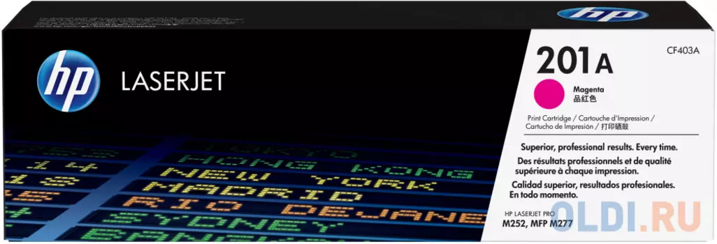 Картридж HP CF403A 1400стр Пурпурный