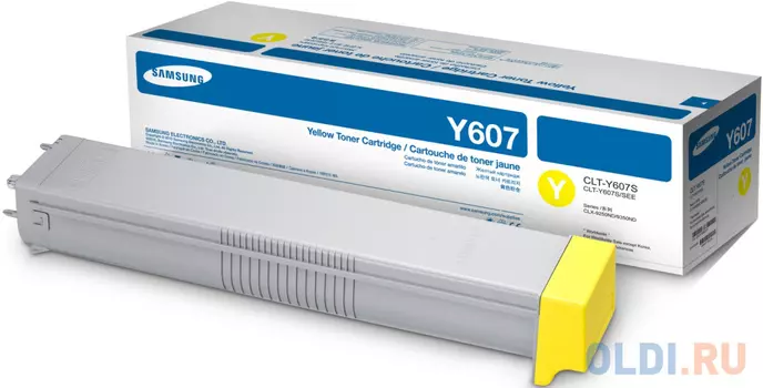 Картридж HP CLT-Y607S 15000стр Желтый