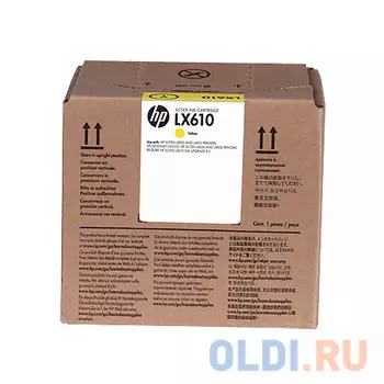 Картридж HP CN672A для LX610 желтый