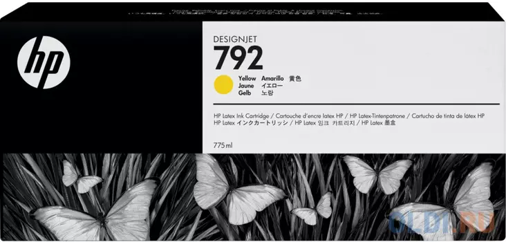 Картридж HP CN708A №792 для Designjet L26500 желтый 775мл