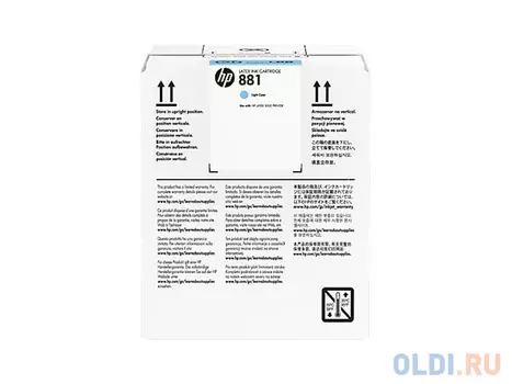 Картридж HP CR335A №881 для HP Latex 3000 голубой 1500стр