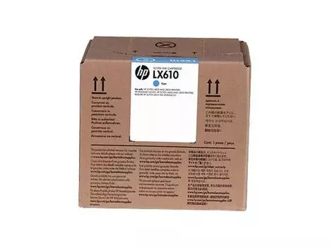 Картридж HP LX610 (CN670A) голубой (cyan) 3 000 мл для HP Latex 820/850
