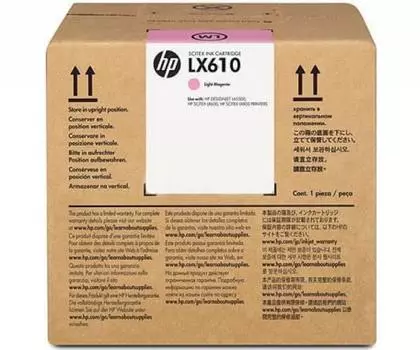 Картридж HP LX610 (CN675A) светло-пурпурный (light magenta) 3 000 мл для HP Latex 820/850