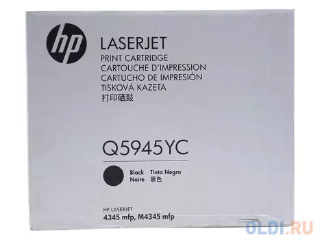 Картридж HP Q5945YC для LJ 4345mfp/M4345 черный