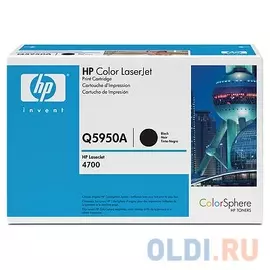 Картридж HP Q5950A / №643A 11000стр Черный