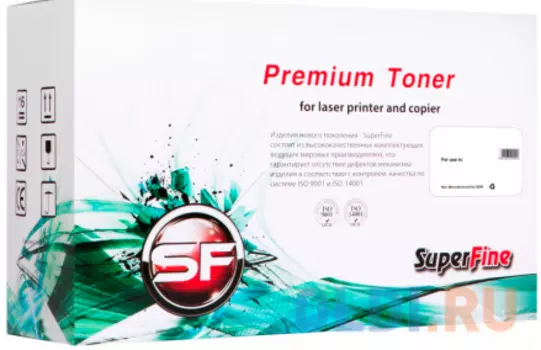 Картридж SuperFine SF-CC364X 24000стр Черный