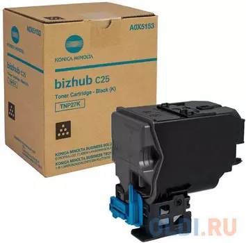 Картридж Konica Minolta TNP-27K 6000стр Черный