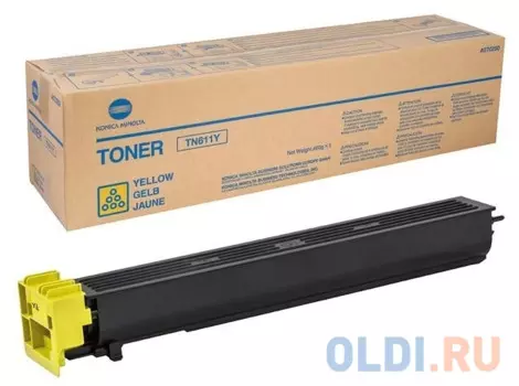 Картридж Konica Minolta Тонер-картридж bizhub C451/550/650 желтый TN-611Y Ресурс 27K