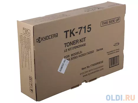 Картридж Kyocera Mita TK-715 34000стр Черный