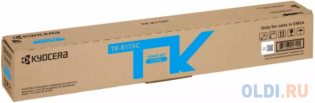 Картридж Kyocera Mita TK-8115C 6000стр Голубой