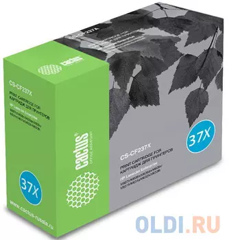 Картридж лазерный Cactus CS-CF237X-MPS черный (50000стр.) для HP LJ M608n/M608dn/M609x/M631h/M631z/M632h