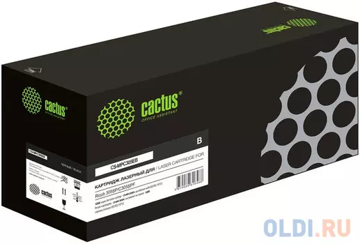 Картридж лазерный Cactus CS-MPC305EB 842079 черный (12000стр.) для Ricoh Aficio MPC305SP/C305SPF