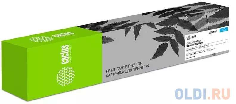 Картридж Cactus CS-TN512C 26000стр Голубой