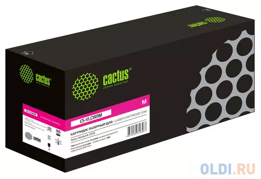 Картридж лазерный Cactus CS-VLC605M 106R03937 пурпурный (16800стр.) для Xerox VERSALink C605