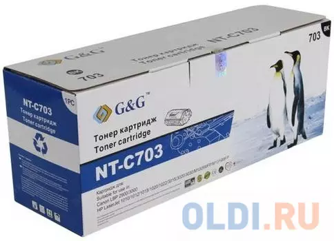 Картридж G&amp;G NT-C703 2000стр Черный