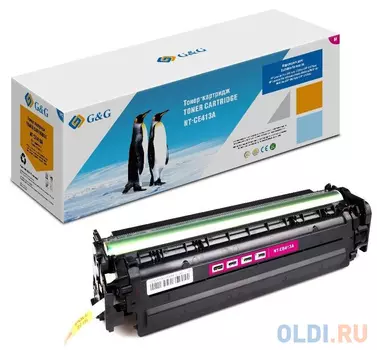 Картридж G&amp;G CE413A 2600стр Пурпурный