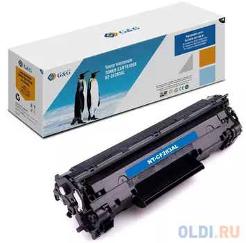Картридж G&amp;G CF283AL 2500стр Черный