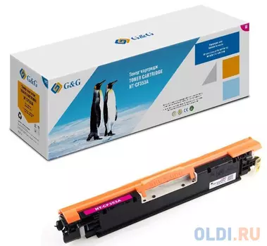Картридж G&G CF353A 1000стр Пурпурный