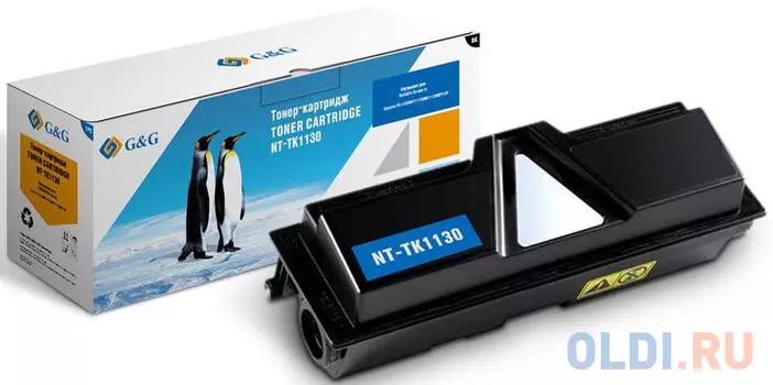 Картридж G&G NT-TK1130 3000стр Черный